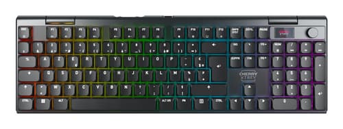 CHERRY XTRFY MX 10.1 Wireless keyboard Gaming USB + RF Wireless + Bluetooth AZERTY French Black