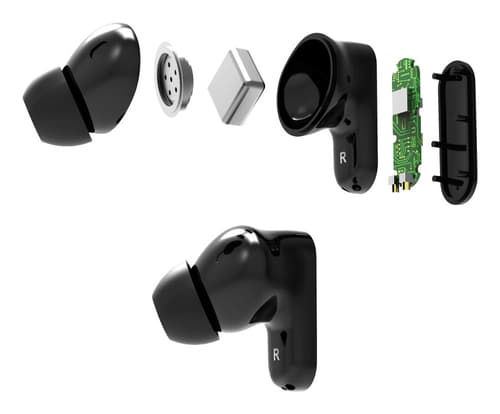 Port Designs PORT Connect 912007 headphones/headset Wireless In-ear Calls/Music Bluetooth Black
