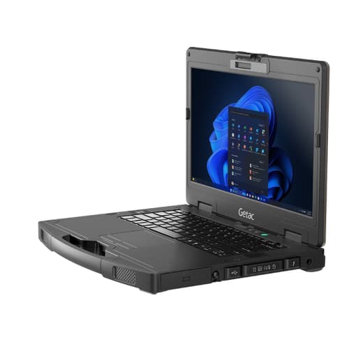 Getac S410 G5 Intel® Core™ i5 i5-1340P Laptop 35.6 cm (14") Touchscreen Full HD 16 GB DDR5-SDRAM 256 GB SSD Wi-Fi 6E (802.11ax) Windows 11 Pro Black
