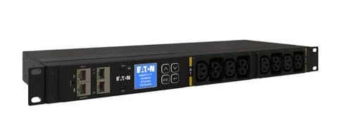 Eaton EHMIFC20G power distribution unit (PDU) 8 AC outlet(s) 1U Black