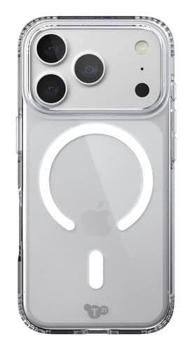 Tech21 EvoLite Clear MagSafe mobile phone case 16 cm (6.3") Cover Transparent