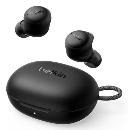 Belkin SoundForm Isolate Headphones Wireless In-ear Calls/Music/Sport/Everyday USB Type-C Bluetooth Black