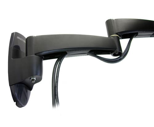 Ergotron 200 Series Dual Monitor Arm 55.9 cm (22") Wall Black