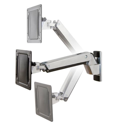 Ergotron Interactive Arm, HD 139.7 cm (55") Wall Aluminium