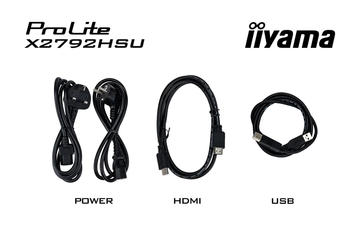 iiyama ProLite X2792HSU-B1 computer monitor 68.6 cm (27") 1920 x 1080 pixels Full HD LED Black