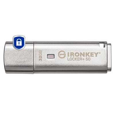 Kingston Technology IronKey 32GB IKLP50 AES USB, w/256bit Encryption