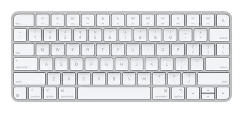 Apple Magic keyboard Universal USB + Bluetooth QWERTY US English White