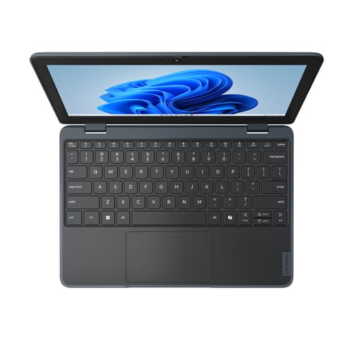 Lenovo 100w Gen 5 Intel® N N150 Laptop 29.5 cm (11.6") HD 8 GB LPDDR5-SDRAM 128 GB SSD Wi-Fi 6E (802.11ax) Windows 11 Pro Grey English