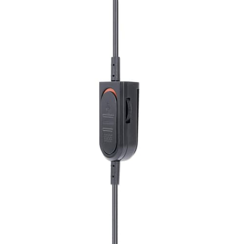 Manhattan Mono Over-Ear Headset (USB), Microphone Boom (padded), Polybag Packaging, Adjustable Headband, In-Line Volume Control, Ear Cushion, USB-A for both sound and mic use, cable 1.5m, Three Year Warranty