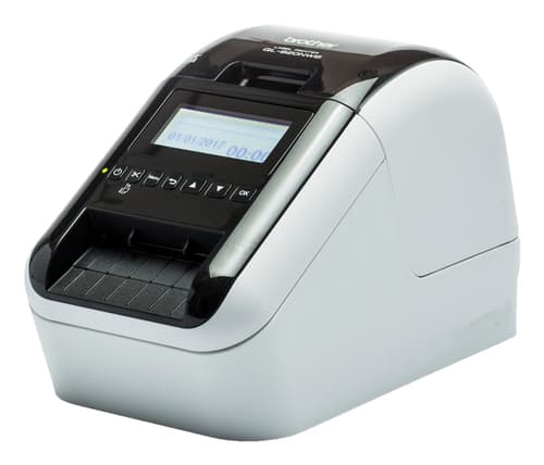 Brother QL-820NWBC label printer Direct thermal Colour 300 x 600 DPI 176 mm/sec Wired & Wireless Ethernet LAN DK Wi-Fi Bluetooth