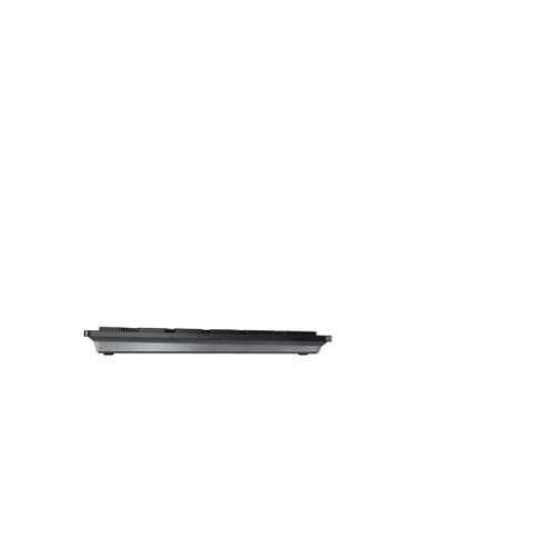 CHERRY DW 9500 SLIM keyboard Mouse included Universal RF Wireless + Bluetooth QWERTZ Swiss Black, Grey