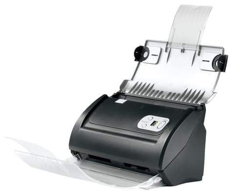 Plustek SmartOffice PS186 ADF scanner 600 x 600 DPI A4 Black, Silver
