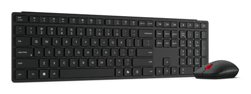 Lenovo 4X31S04843 keyboard Mouse included Office RF Wireless + Bluetooth French, German Black