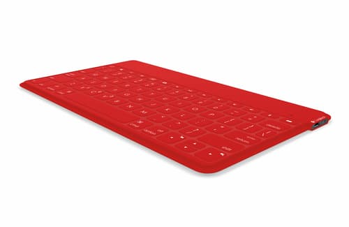 Logitech Keys-To-Go QWERTY Spanish Bluetooth Red