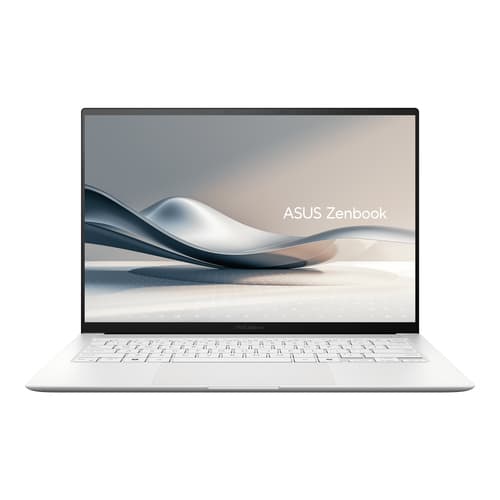 ASUS Zenbook S14 UX5406SA-PZ228W laptop Copilot+ PC Intel Core Ultra 7 256V 35.6 cm (14") Touchscreen 3K 16 GB LPDDR5x-SDRAM 1 TB SSD Wi-Fi 7 (802.11be) Windows 11 Home White