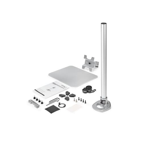 StarTech.com Single Monitor Stand - Adjustable - Steel - Silver - For up to 34" (30.9lb/14kg) Displays - TAA