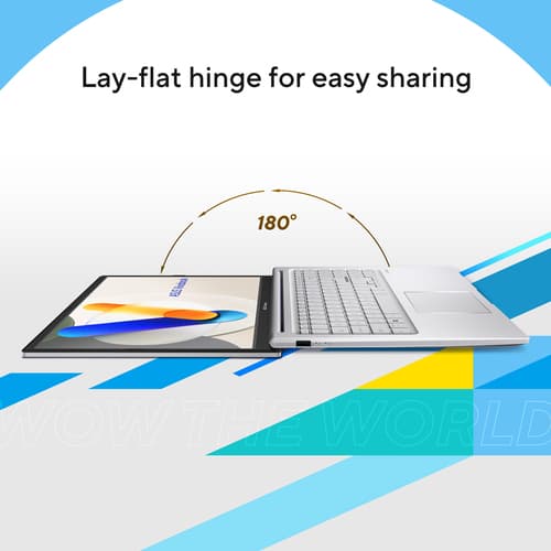 ASUS Vivobook 15 X1504VA-BQ2890W Intel Core 5 120U Laptop 39.6 cm (15.6") Full HD 8 GB DDR4-SDRAM 512 GB SSD Wi-Fi 6 (802.11ax) Windows 11 Home Silver
