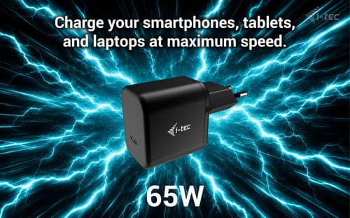i-tec 65W USB-C GaN Charger