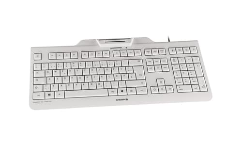 CHERRY KC 1000 SC keyboard Office USB QWERTY Nordic Black