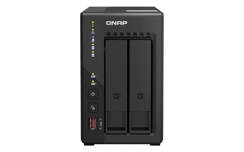 QNAP QVP-21C NAS/storage server Tower Intel® Celeron® J6412 8 GB DDR4 0 TB QVR Pro Black