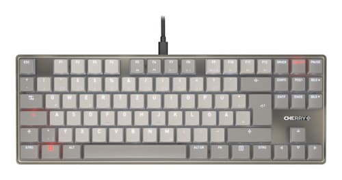 CHERRY KC 500 MX LP TKL keyboard Home/Office USB QWERTZ German Grey