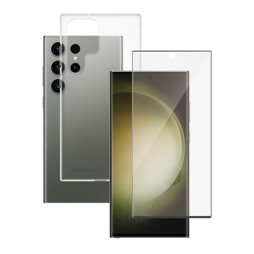 PanzerGlass SAFE. by ® 2-in-1 Bundle Samsung Galaxy S23 Ultra | Bulk Clear screen protector 50 pc(s)