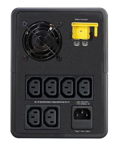 APC Easy UPS uninterruptible power supply (UPS) Line-Interactive 1.6 kVA 900 W 6 AC outlet(s)