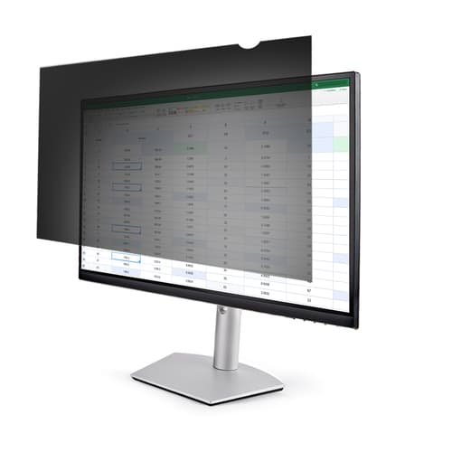 StarTech.com Monitor Privacy Screen for 19 inch PC Display - Computer Screen Security Filter - Blue Light Reducing Screen Protector Film - 16:10 Widescreen - Matte/Glossy - +/-30 Degree - TAA