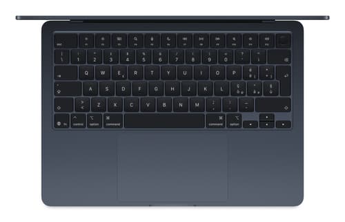 Apple MacBook Air 13-inch : M4 chip with 10-core CPU and 10-core GPU, 16GB, 512GB SSD - Midnight