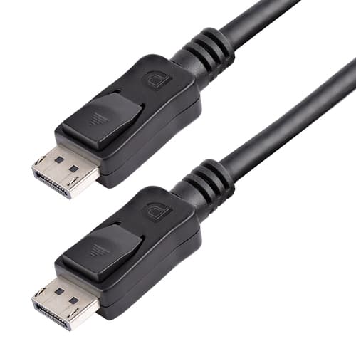 StarTech.com 6ft (1.8m) DisplayPort 1.2 Cable - 4K x 2K Ultra HD VESA Certified DisplayPort Cable - DP to DP Cable for Monitor - DP Video/Display Cord - Latching DP Connectors
