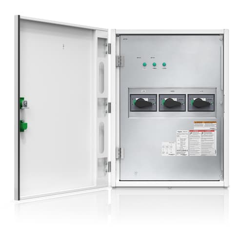 APC Maintenance Bypass Panel, single unit, 80-120kW 400V wallmount, for Galaxy VS and Easy UPS 3S/3M
