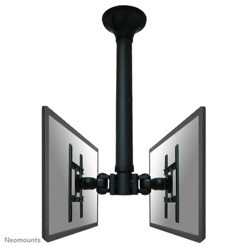 Neomounts FPMA-C200D Dual monitor/TV mount ceiling 10-40" - h 64-104 cm