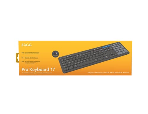 ZAGG Pro Keyboard 17" Full Size Charcoal UK
