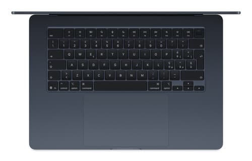 Apple MacBook Air Apple M M4 Laptop 38.9 cm (15.3") 16 GB 256 GB SSD Wi-Fi 6E (802.11ax) macOS Sequoia Navy QWERTY UK English
