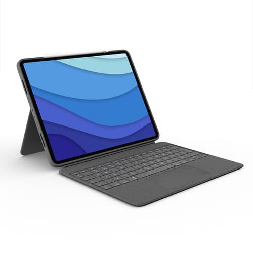 Logitech Combo Touch AZERTY French Smart Connector Gray