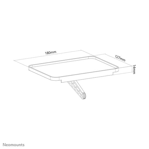 Neomounts AWL28-210BL1 Multimedia holder - universal