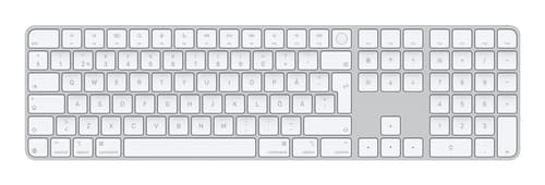 Apple Magic keyboard Universal USB + Bluetooth QWERTY Swedish White