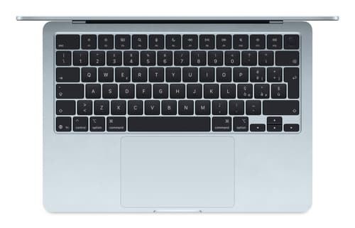 Apple MacBook Air 13-inch : M4 chip with 10-core CPU and 10-core GPU, 16GB, 512GB SSD - Sky Blue