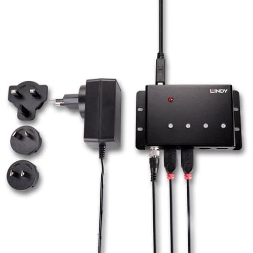 Lindy 4 Port USB 3.0 Metal Hub