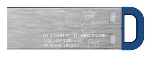 Kingston Technology DataTraveler 256GB Kyson 220MB/s Metal USB 3.2 Gen 1
