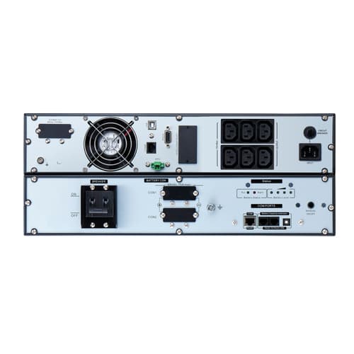 APC Easy UPS On-Line, 1000VA, Lithium-ion, Rack/Tower 4U, 230V, 6 IEC C13 outlets, Intelligent Card Slot, Extended runtime, W/ rail kit