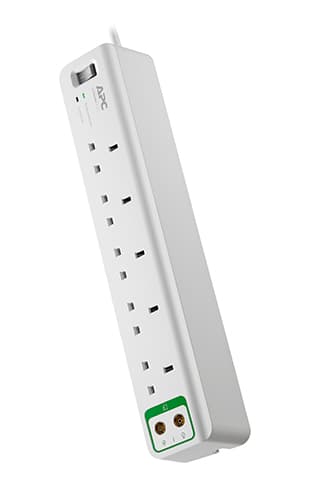 APC SurgeArrest White 5 AC outlet(s) 230 V 1.83 m