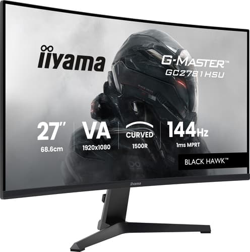 iiyama G-MASTER GC2781HSU-B1 computer monitor 68.6 cm (27") 1920 x 1080 pixels Full HD LCD Black