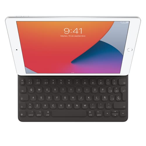 Apple MX3L2Y/A mobile device keyboard QWERTY Spanish Smart Connector Black