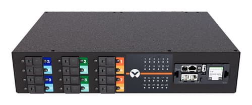 Vertiv PowerIT rack power distribution unit, 43.4kW, 3P+N+E (IP44) plug, TAA Compliance, RoHS, China RoHS, UL-listed, CE-marked