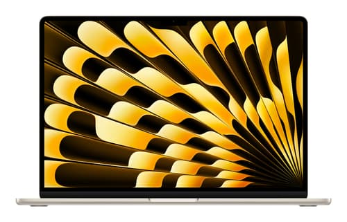 Apple MacBook Air Apple M M4 Laptop 38.9 cm (15.3") 16 GB 256 GB SSD Wi-Fi 6E (802.11ax) macOS Sequoia Beige