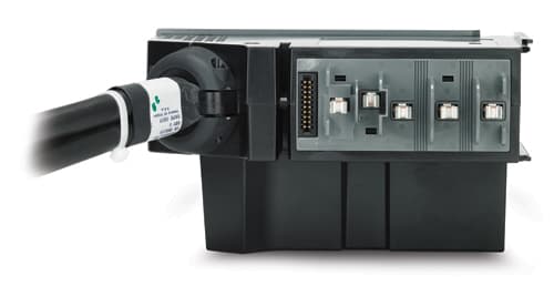 APC PDM2332IEC-3P30R-1 power distribution unit (PDU) Black, Blue