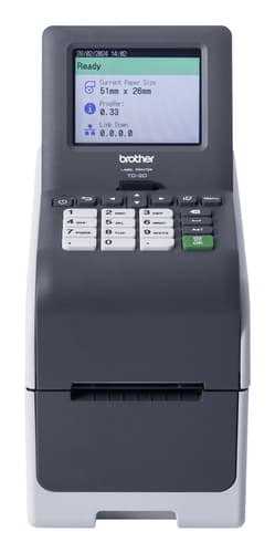 Brother TD-2350DSA203 label printer Direct thermal 203 x 203 DPI 152.4 mm/sec Wired & Wireless Ethernet LAN Wi-Fi Bluetooth