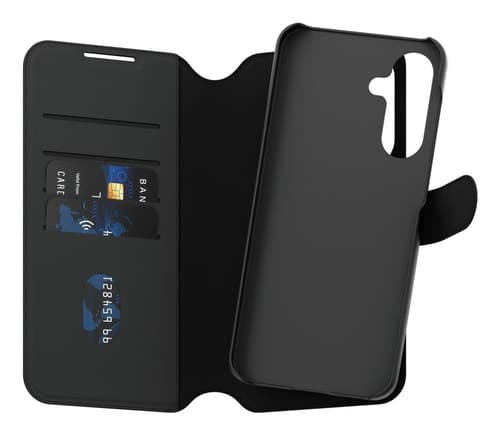 PanzerGlass Tango Two-in-One mobile phone case 17 cm (6.7") Wallet case Black
