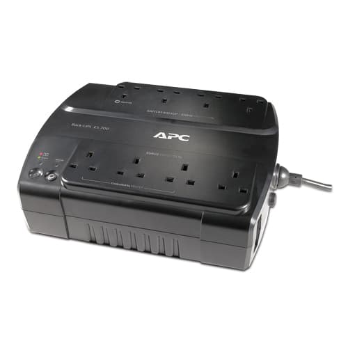 APC Power-Saving Back-UPS ES 8 Outlet 700VA 230V BS 1363 uninterruptible power supply (UPS) 0.7 kVA 405 W